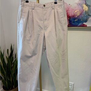 Eddie Bauer Men's Cream Chinos